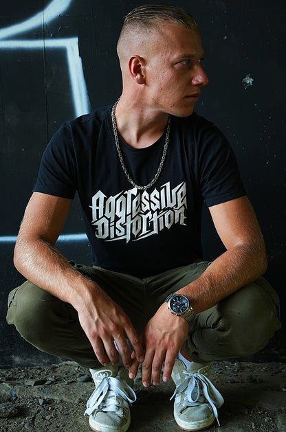 T - Shirt Aggressive Distortion - Glow in the Dark, Limited Edition